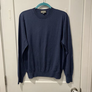 Canali Men’s Sweater Size 54 XL – Cashmere Wool Silk Blend – Made in Italy Read